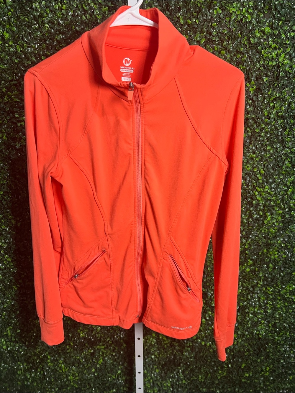 Merrell Women’s Bright Orange Full-Zip Utility Jacket